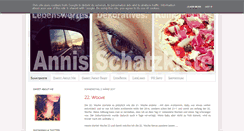 Desktop Screenshot of annis-schatzkiste.de