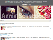 Tablet Screenshot of annis-schatzkiste.de